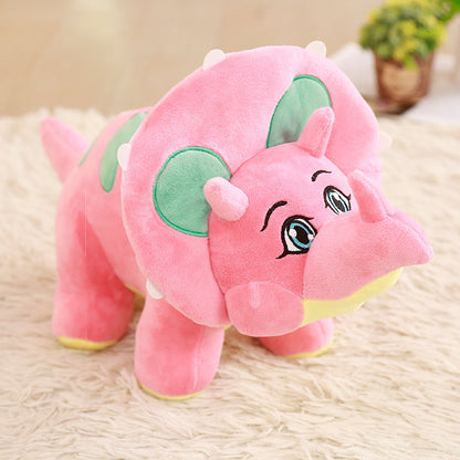 Cute cartoon triceratops plush toy | Magic Stories
