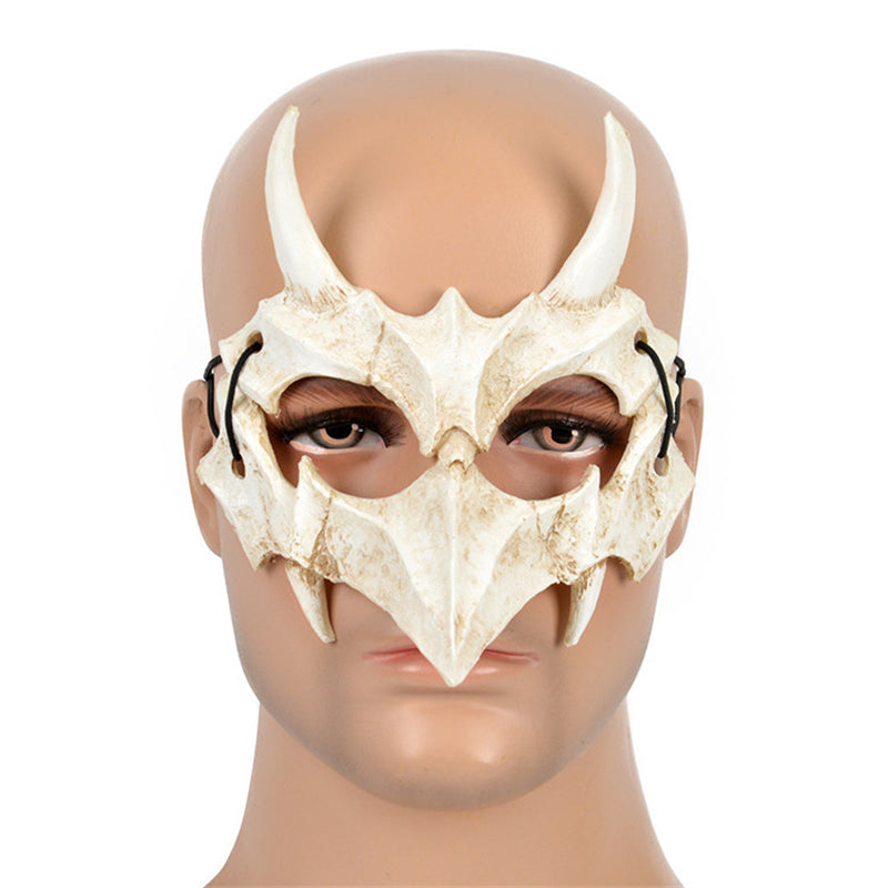 Halloween Japan Two-Dimensional Costume Cosplay Cosplay Mask Dragon — in use