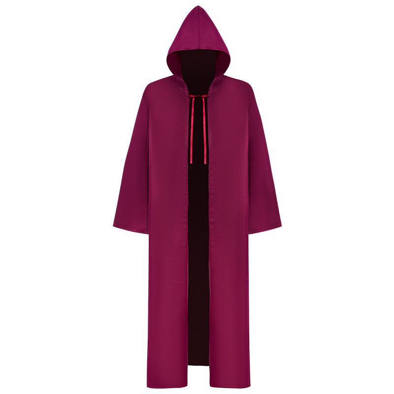 Halloween Gown Cosplay Costume Cloak — detail