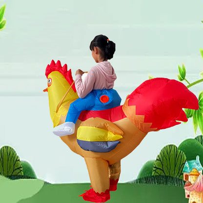 Inflatable Mount Performance Party Costume | Magic Stories