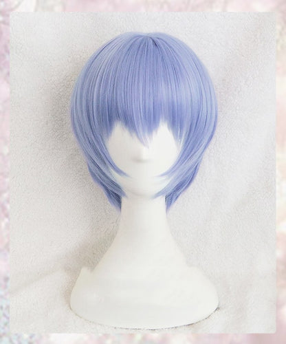 Layered Short Hair Cosplay Multi Color Selection — detail