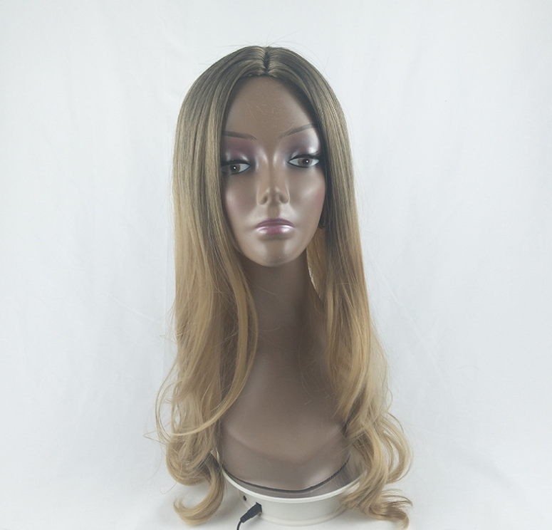 Explosion wig lady long curly hair gradient | Magic Stories