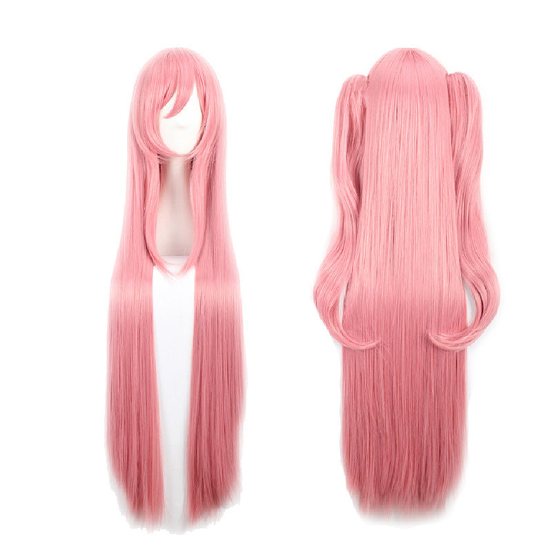 Women's Fashion Simple Cosplay Performance Wig Head Cover — side view