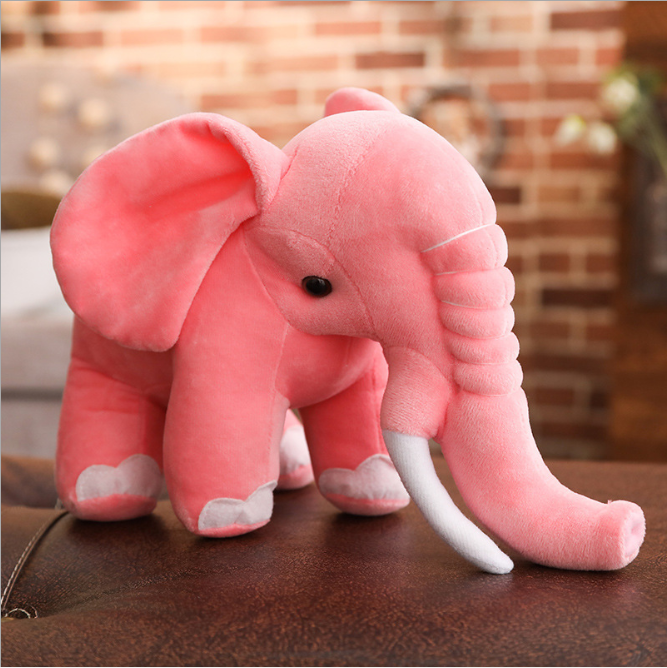Elephant plush toy — detail