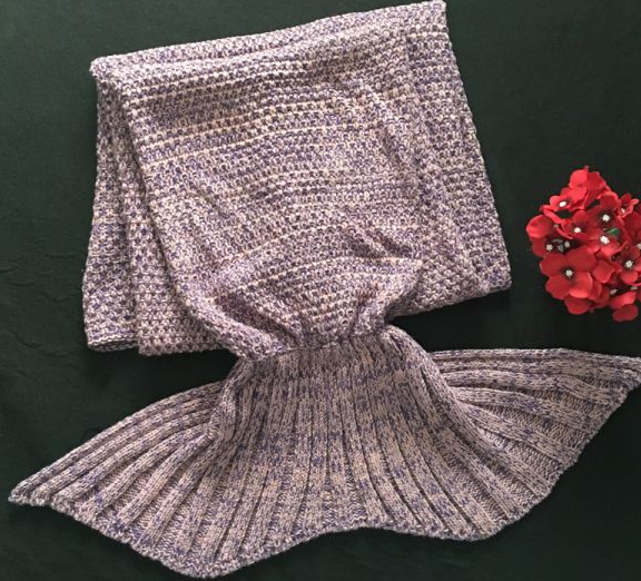 Mermaid Tail Knitting Sleeping Blanket | Magic Stories