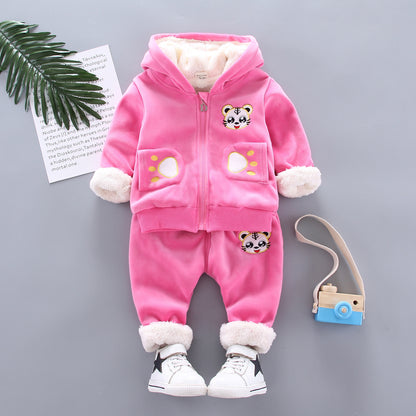 Golden mink plush winter clothing | Magic Stories