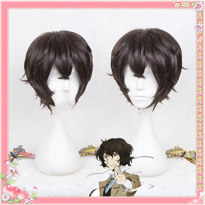 Hairy messy volume cosplay wig — side view