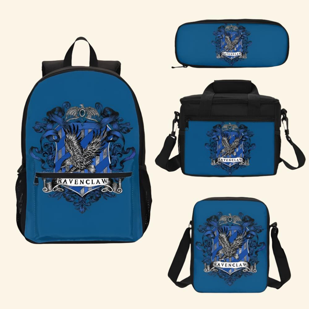 Four-piece School Backpack — packaging