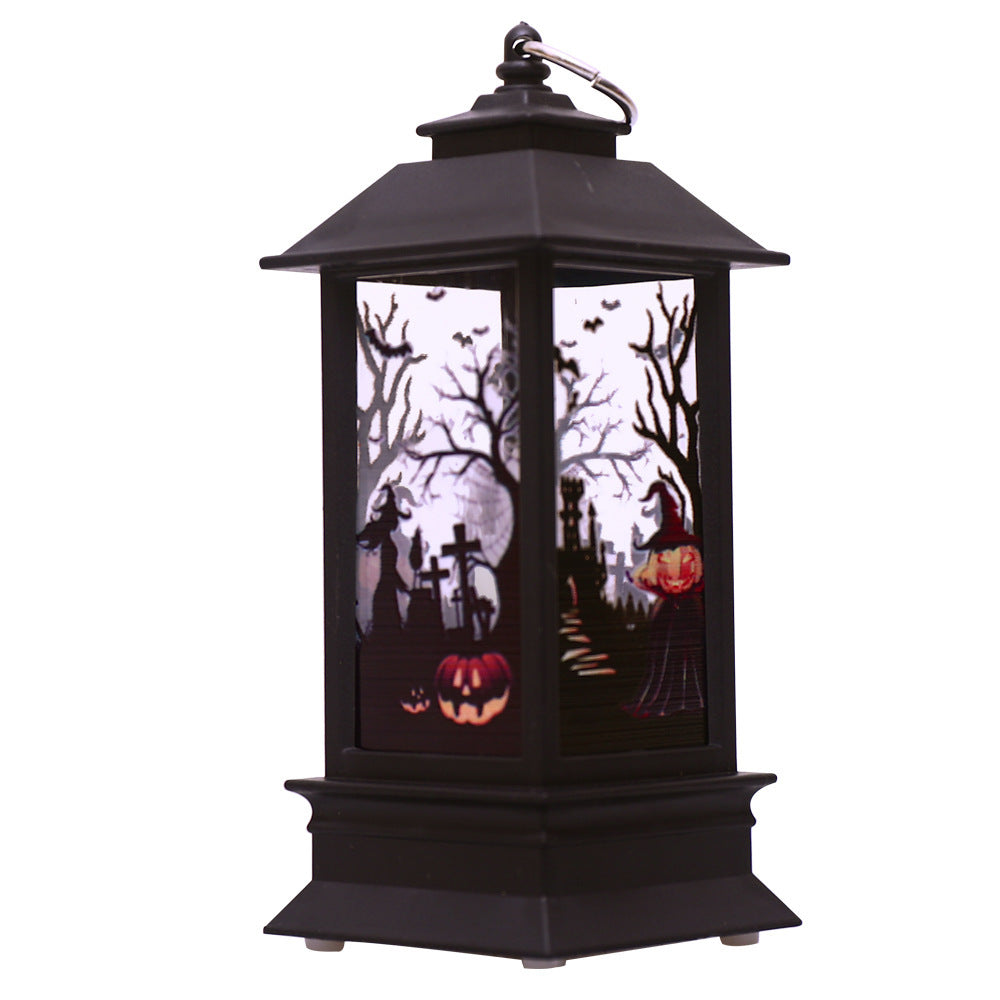 Halloween Pumpkin Lamp Decoration — detail