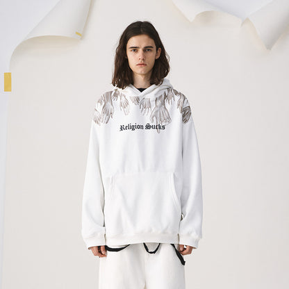 HOODIE ghost hand fleece hoodie — packaging