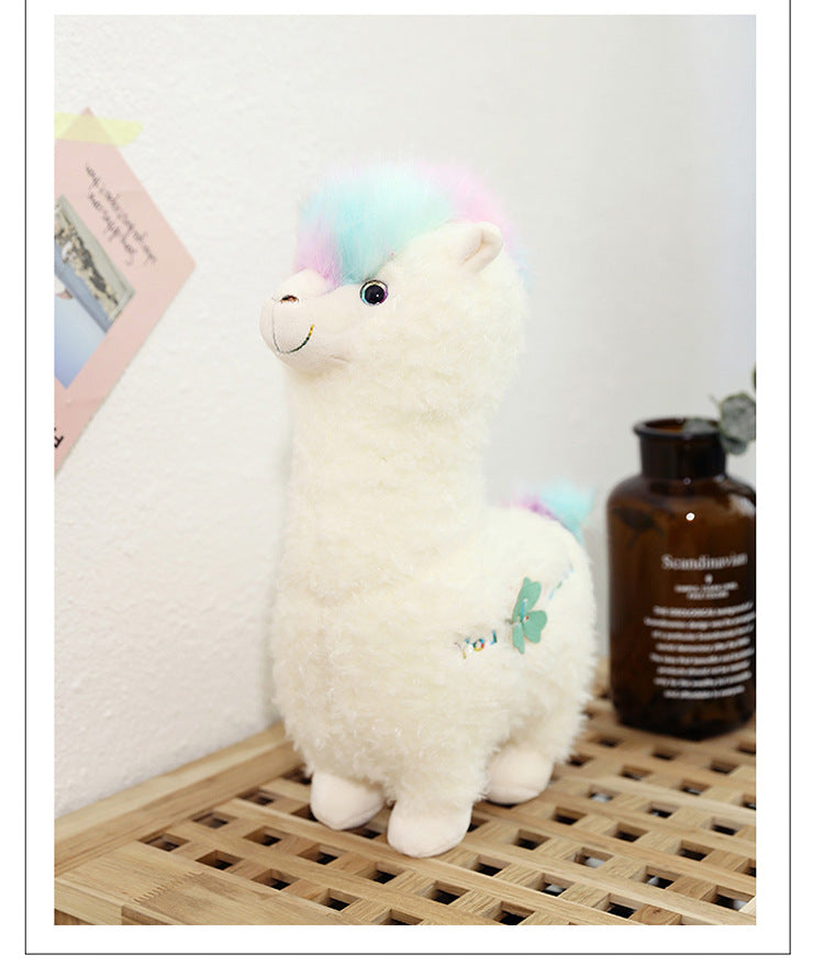 Plush alpaca pillow | Magic Stories