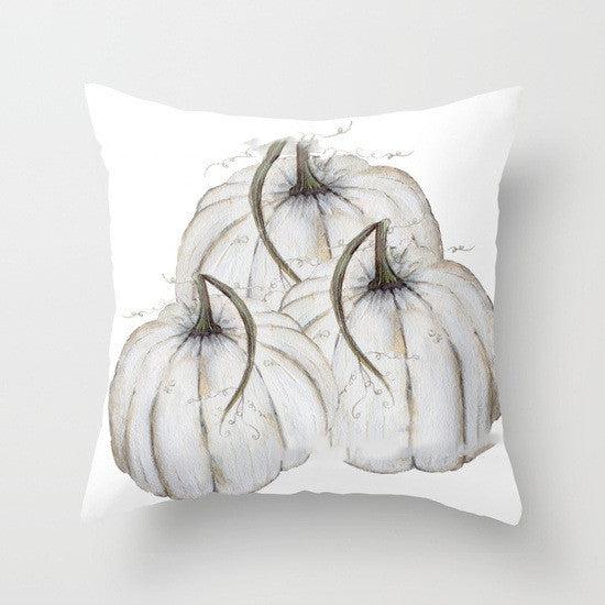 Pumpkin short plush sofa pillowcase | Magic Stories