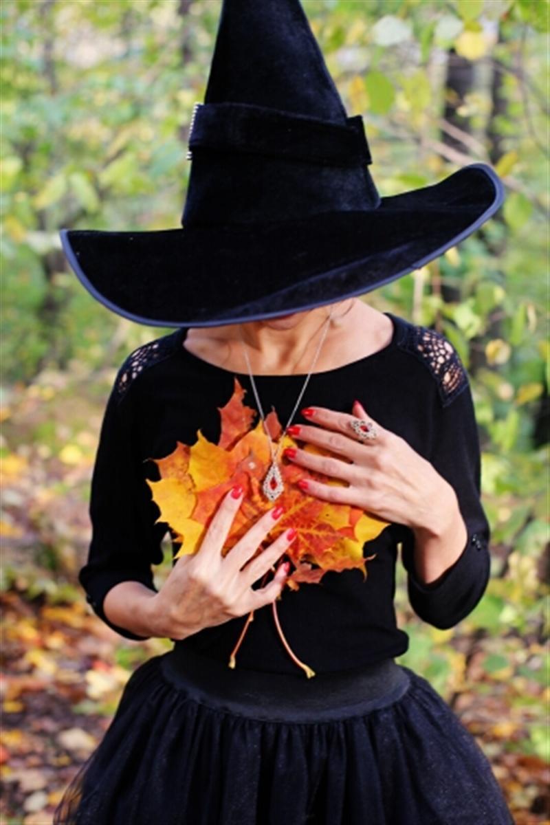 Halloween Wizard Hat — side view