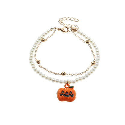 Cartoon Pumpkin Halloween Bracelet - Magic Stories