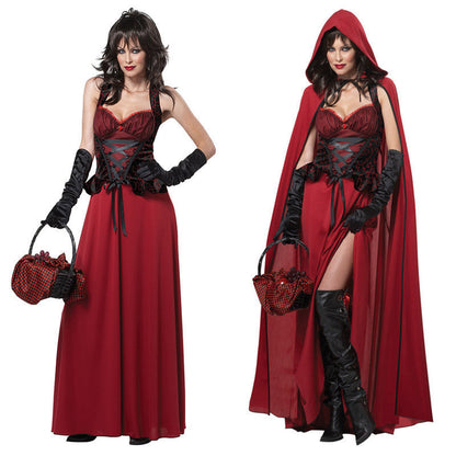 Halloween costume game costume — back view