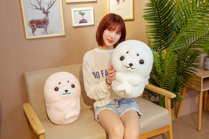 Cute sitting seal plush toy | Magic Stories