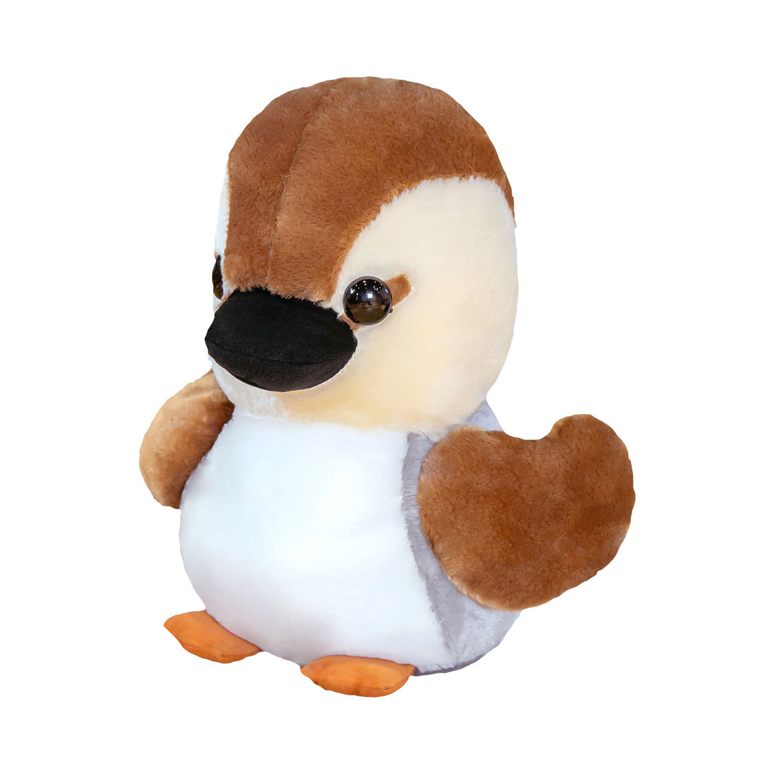 Brown duck bird plush plush toy