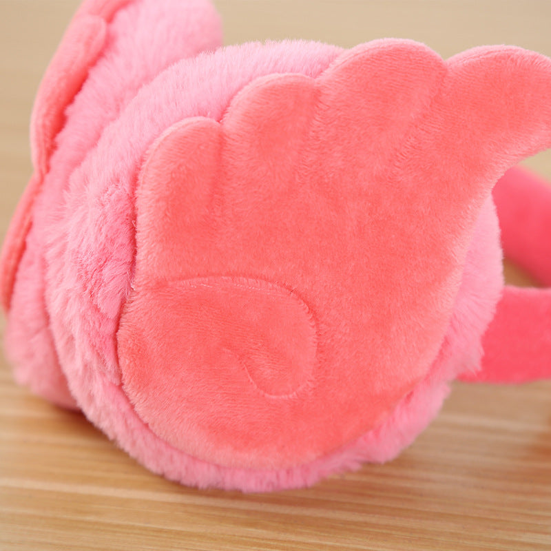 Girls Plush Earmuffs Keep Warm Plush Fashion | Magic Stories