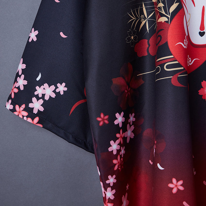 Retro Chinese style improved Hanfu Yukata — detail