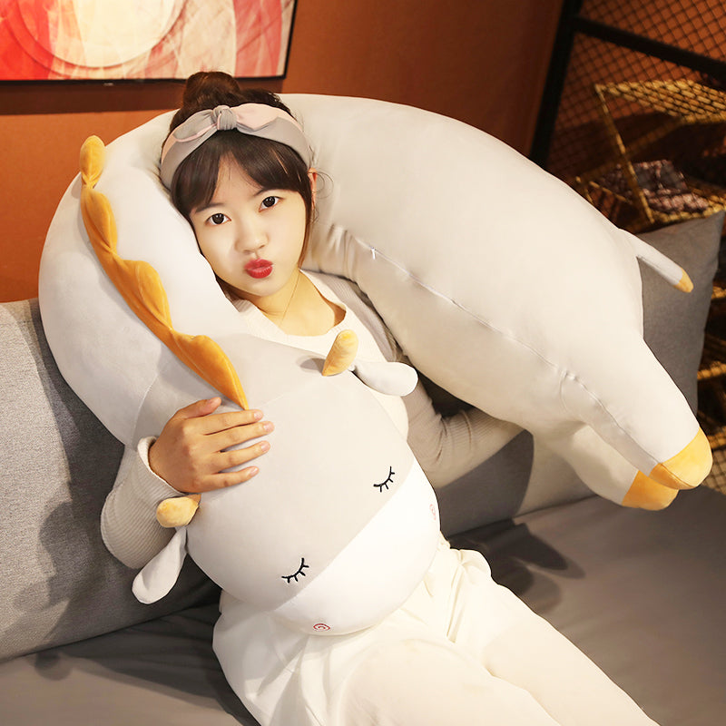 Cute Cow Plush Toy Large Doll Pillow — packaging
