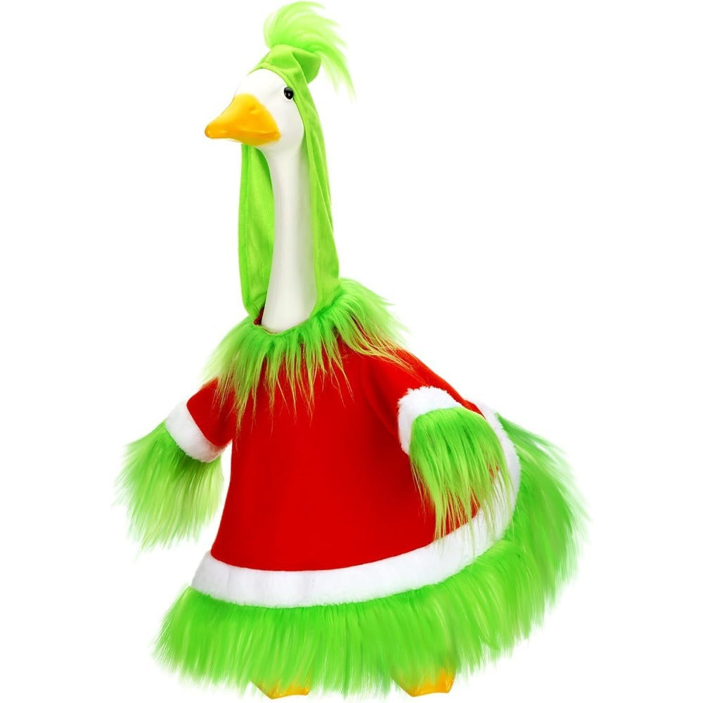 Green Monster Santa Claus Costume | Magic Stories