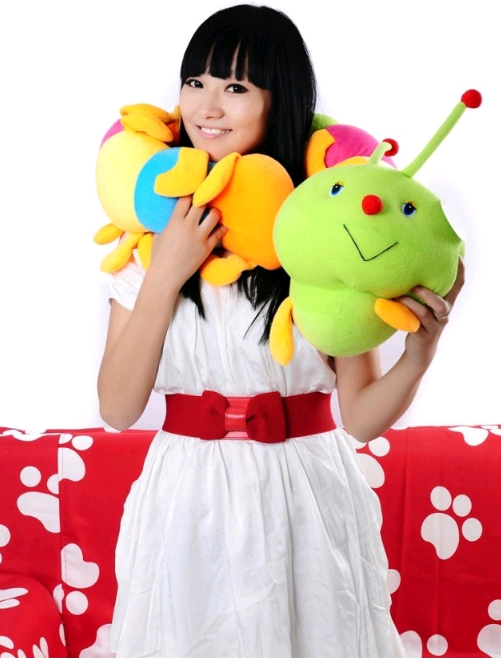 Colorful millennium bug plush toy doll | Magic Stories