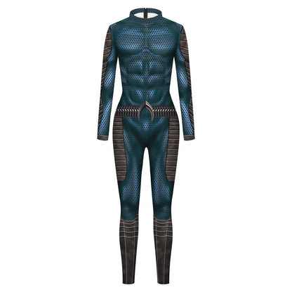 Autumn Halloween Costume Digital Printing Role-playing Tights — in use