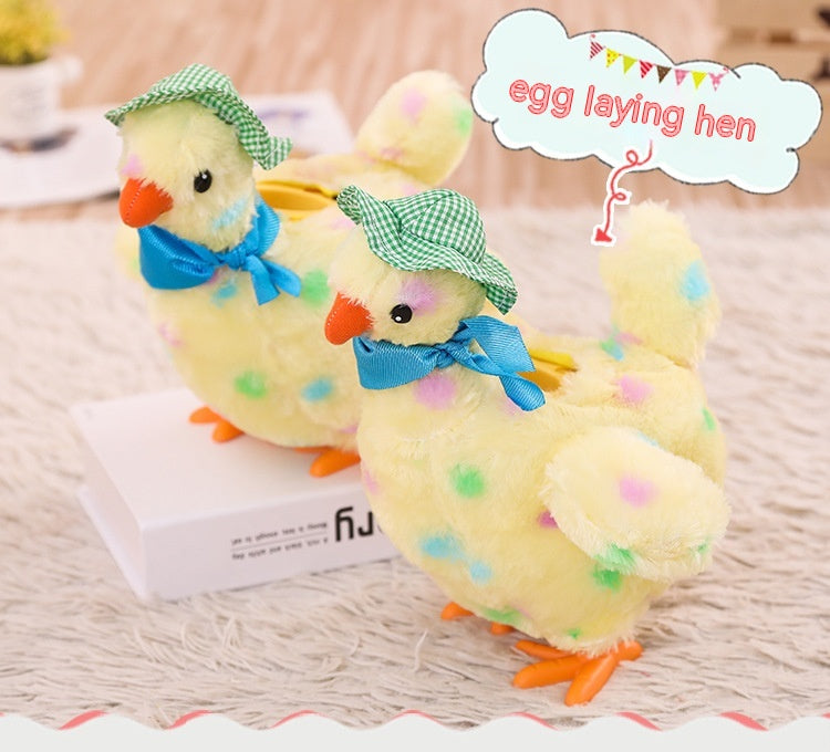 Plush Toy Under Laying Hens Electric Plush | Magic Stories