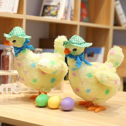 Plush Toy Under Laying Hens Electric Plush | Magic Stories