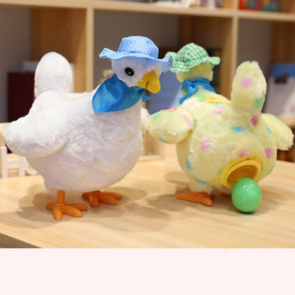 Plush Toy Under Laying Hens Electric Plush | Magic Stories