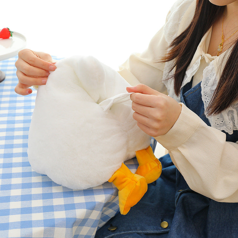 Healing-style Duck-butt Plush Tissue Box | Magic Stories
