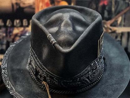 Handmade Skull Hat Plush Cowboy Hat | Magic Stories