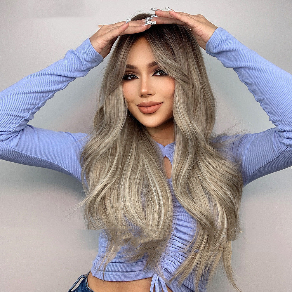 Fluffy Two-dimensional Animation Cosplay Female Wig — side view