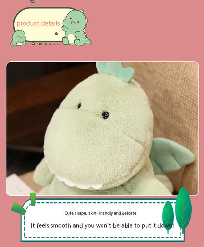 Cute Dinosaur Doll Angel Green Dinosaur | Magic Stories