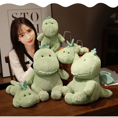 Cute Dinosaur Doll Angel Green Dinosaur | Magic Stories