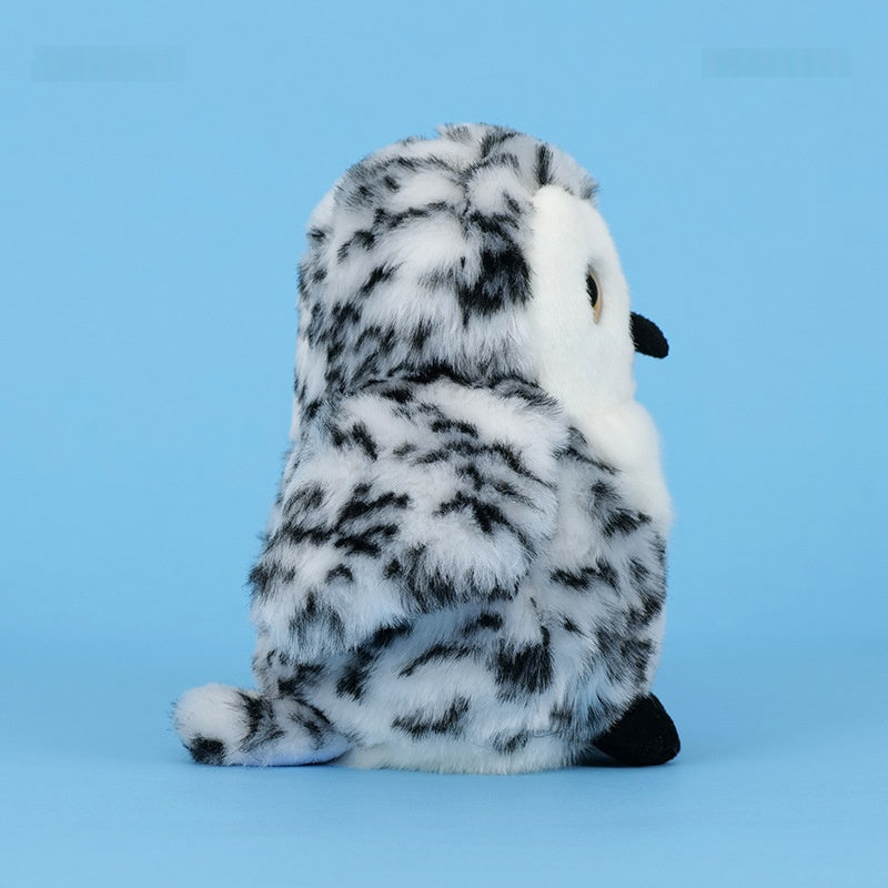 Gray And White Plush Owl Toy | Magic Stories