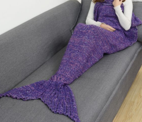 Mermaid Tail Knitting Sleeping Blanket | Magic Stories