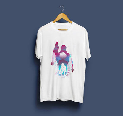 Neo Tokyo Awesome Guys T Shirt Man New Akira The Capsule T-Shirt Japan Anime Custom Tee Company T-shirts For Men — back view