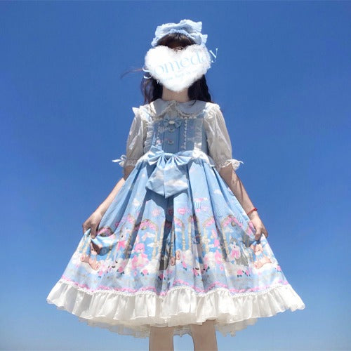 Lolita Fantasy Amusement Park Sling Dress | Magic Stories