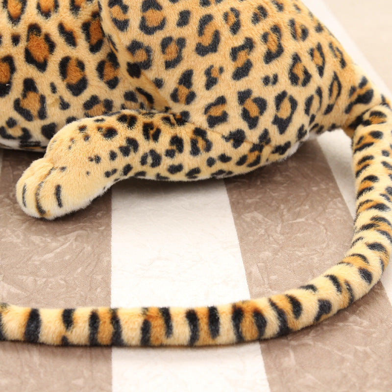 Simulation animal plush toy leopard leopard | Magic Stories