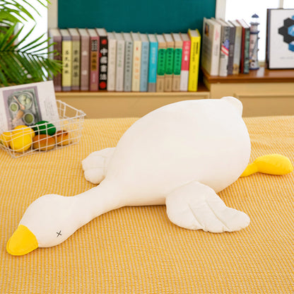Cute Big White Goose Pillow Doll Plush Toy | Magic Stories