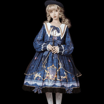 Lolita Dress Victorian Lolita Elegant Gorgeous Butterfly — scale reference