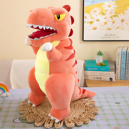 Tyrannosaurus Rex Plush Toy Cute Dinosaur Doll — scale reference