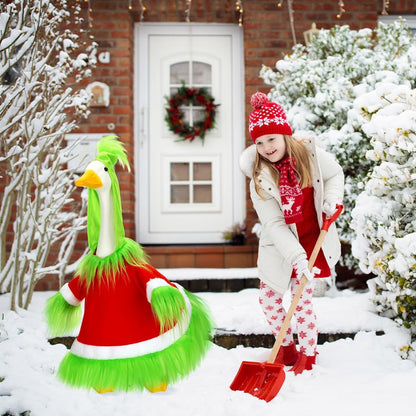 Green Monster Santa Claus Costume | Magic Stories