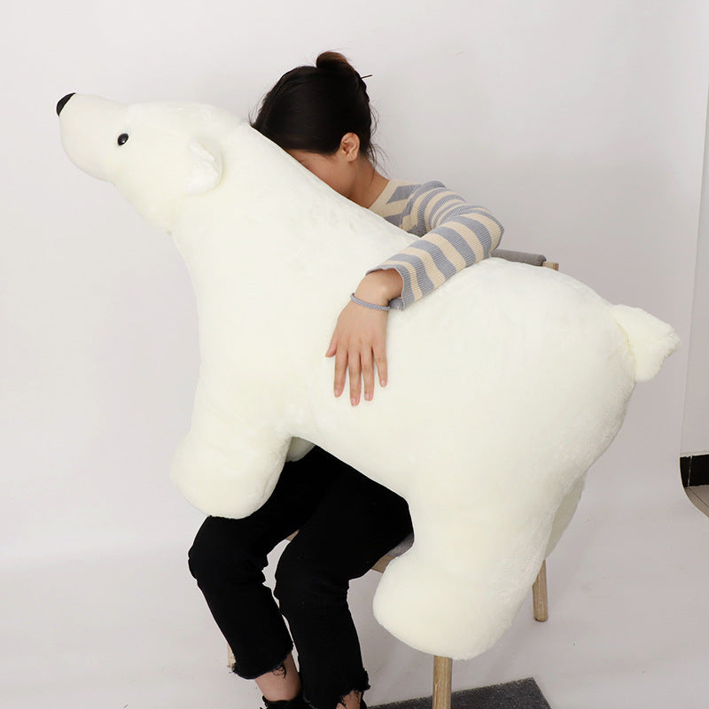 Cute Polar Bear Doll Plush Toy | Magic Stories
