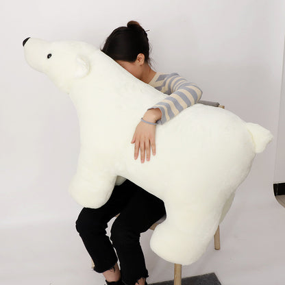 Cute Polar Bear Doll Plush Toy | Magic Stories