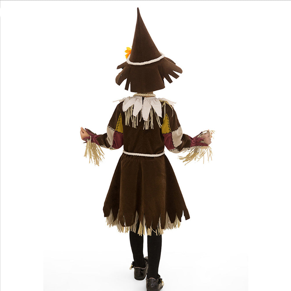 The Wizard of Oz Stage Play Scarecrow Costume — detail