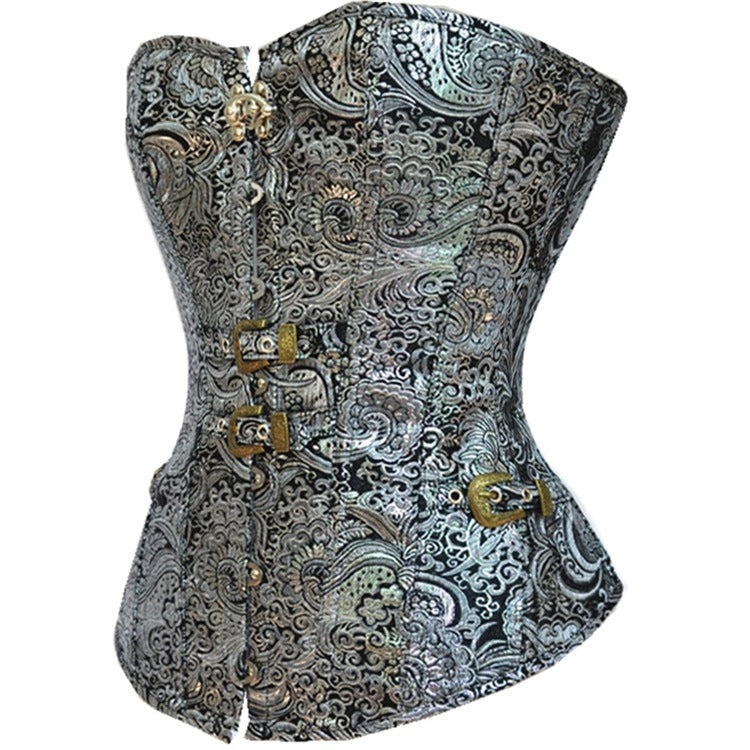 Court gothic corset — side view