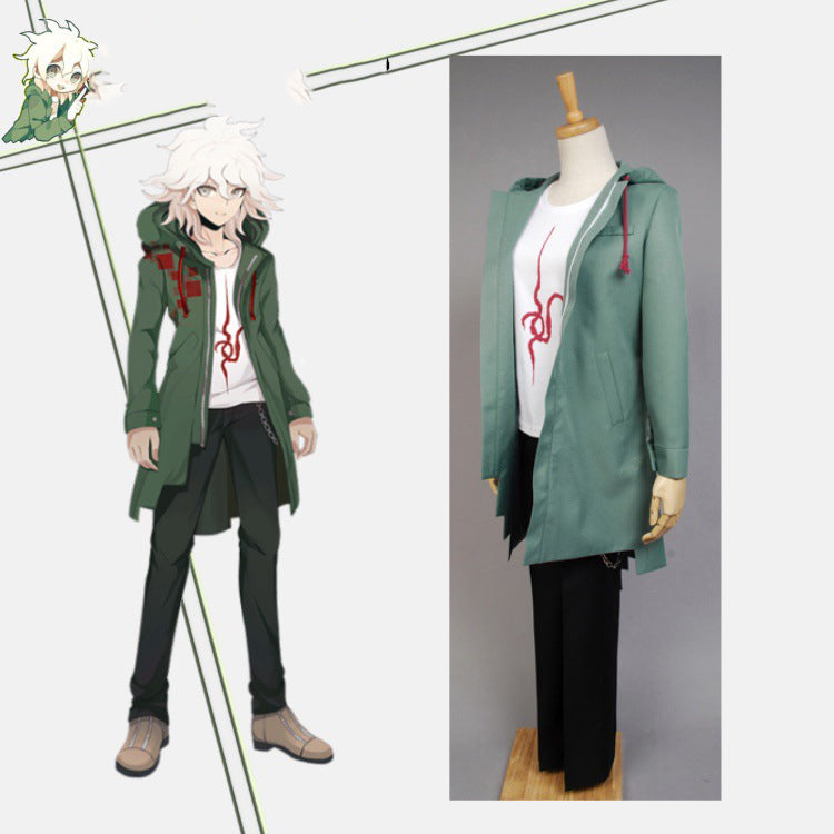 cosplay costume jacket — back view