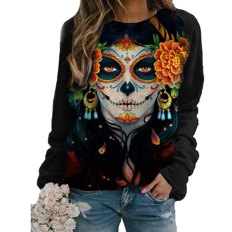 Halloween print sweatshirt | Magic Stories